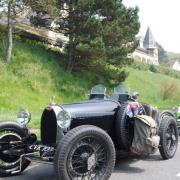 Bugatti 37 au Bois de Cise
