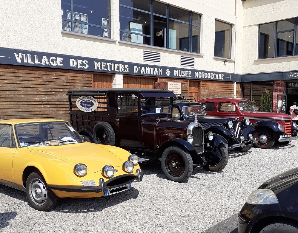 Au musee motobecane de Saint Quentin