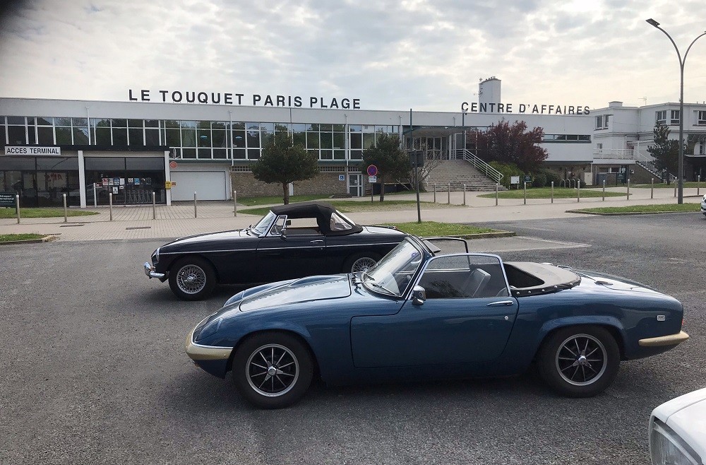 Au Touquet avec Touquet Automobiles de collection