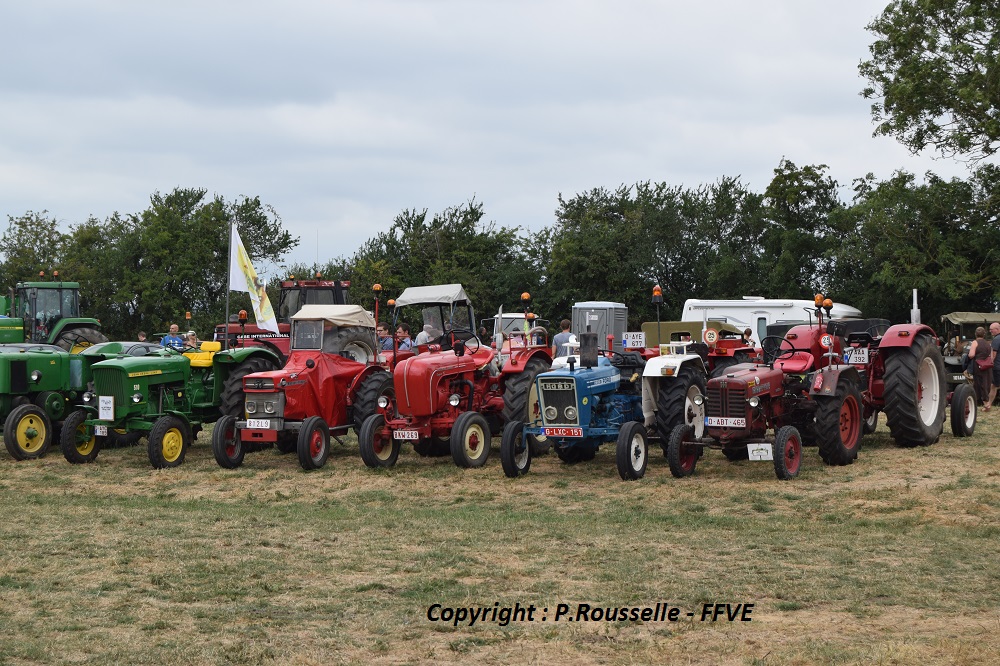 Quelques tracteurs exposés
